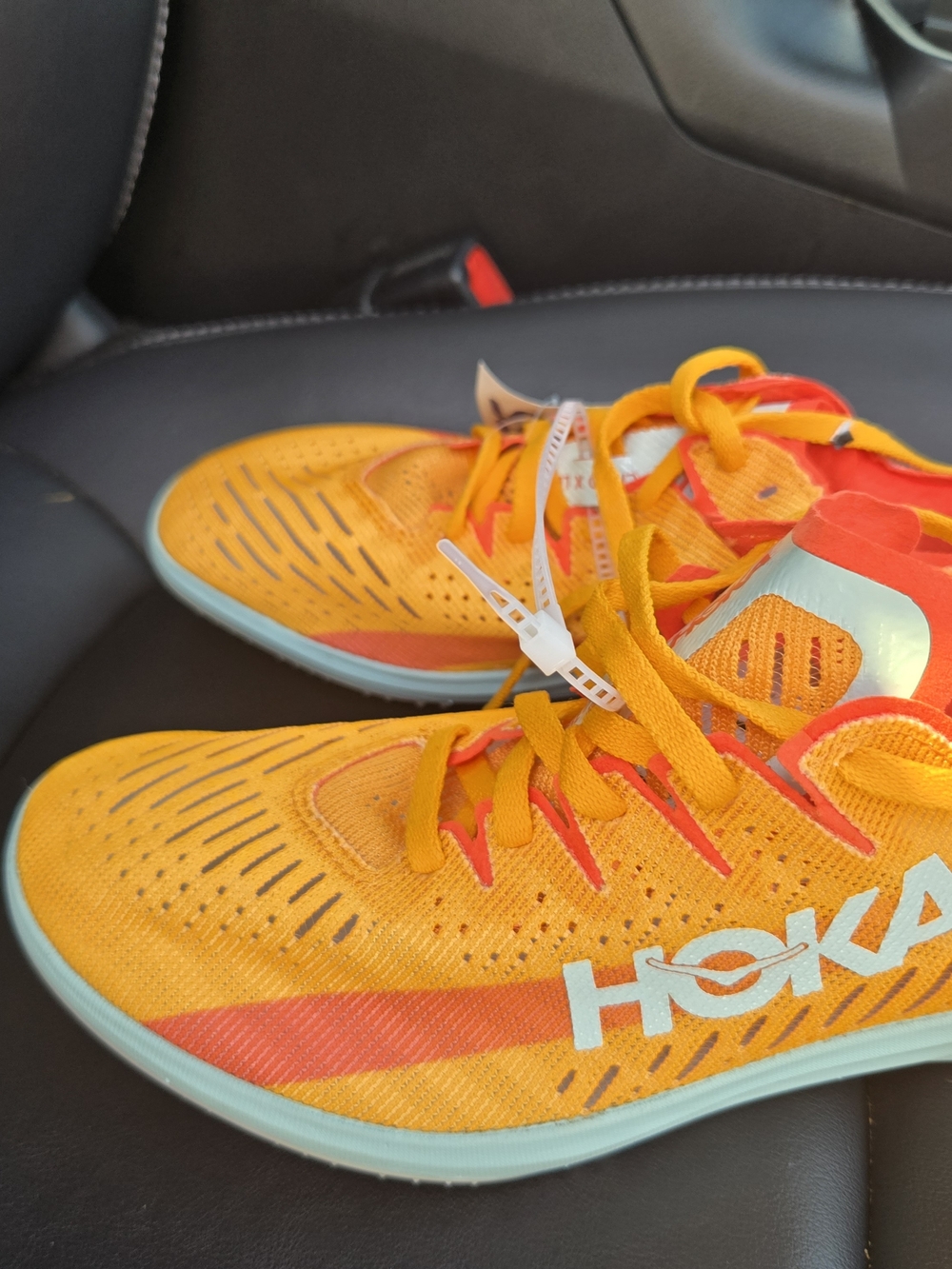 Hoka Orange Women's Track Shoes